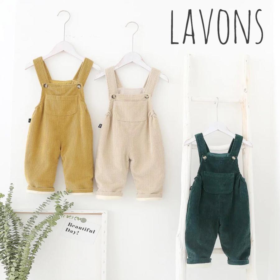 子供服 キッズ サロペット オーバーオール コーデュロイ 女の子 男の子 おしゃれ Lvn025 Lavons 通販 Yahoo ショッピング