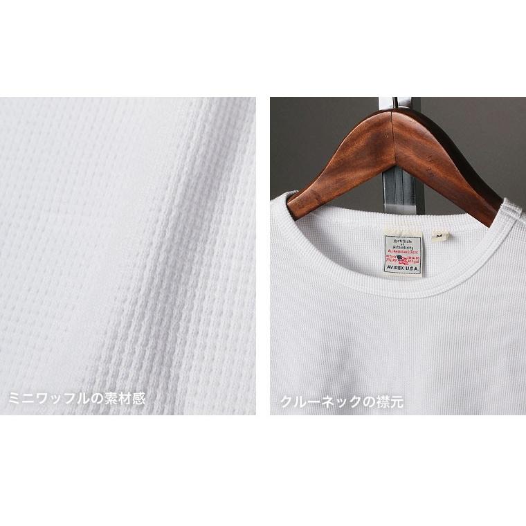 AVIREX（アヴィレックス） アビレックス Tシャツ ワッフル アビィ