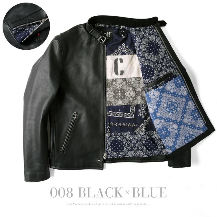 Schott N.Y.C ショット SOLID C.R.J. BANDANA PATCH LINING Schott N.Y.C ショット SOLID C.R.J. BANDANA PATCH LINING