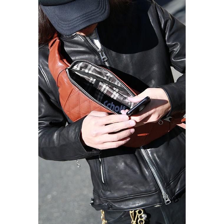 Schott N.Y.C ショット パデッド ボディ バッグ 3109023 男性用 Schott N.Y.C ショット パデッド ボディ バッグ 3109023 男性用