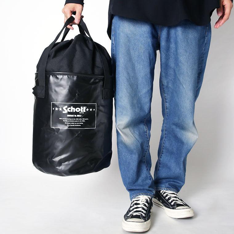 Schott N.Y.C（ショット） 【ポイント10倍】Schott ロゴ タープバッグ