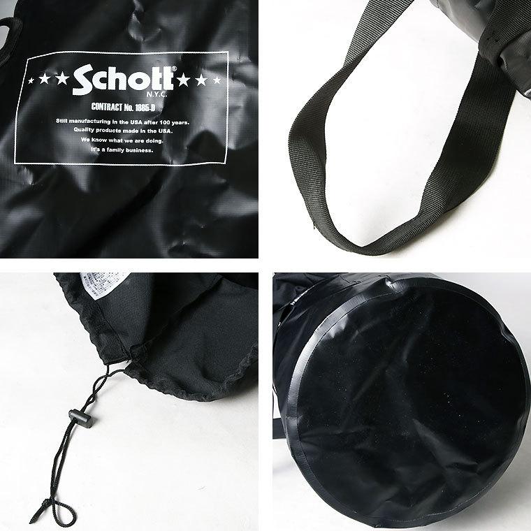 Schott N.Y.C（ショット） 【ポイント10倍】Schott ロゴ タープバッグ