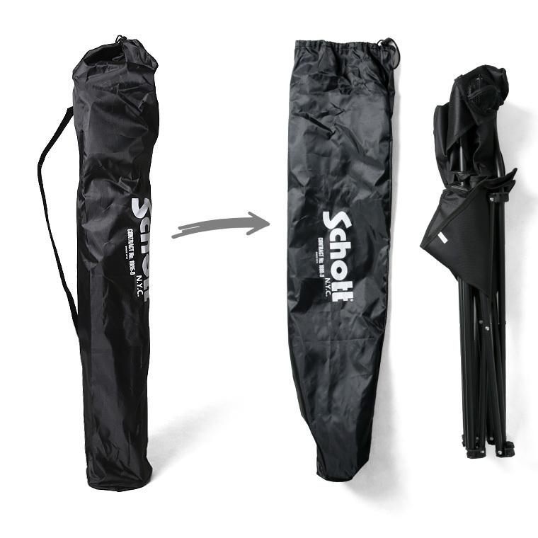 Schott 折りたたみ　チェア　アウトドア　ブラック　完売品 Schott N.Y.C（ショット） 【ポイント10倍】Schott アウトドア チェア