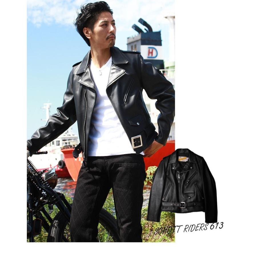 Schott ショット ワンスターダブルライダース 613 【USAモデル】 【クーポン対象外商品】 | Schott N.Y.C | 10