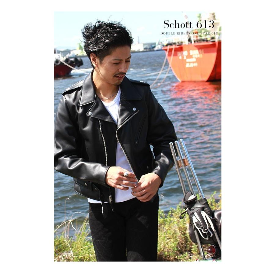 Schott N.Y.C ショット ワンスターダブルライダース 613 【USA Schott N.Y.C ショット ワンスターダブルライダース 613 【USA