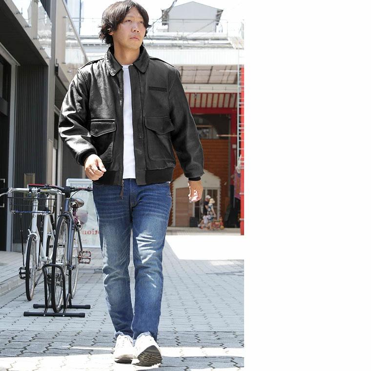 AVIREX アヴィレックス アビレックス A-2 ANTIQUE LAMB A-2ジャケット ラムレザー フライトジャケット ミリタリージャケット 7833950011 7834950018の画像