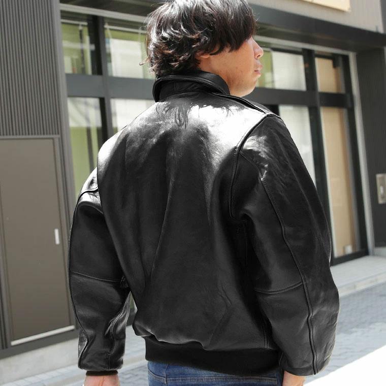 AVIREX アヴィレックス アビレックス A-2 ANTIQUE LAMB A-2ジャケット ラムレザー フライトジャケット ミリタリージャケット 7833950011 7834950018の画像