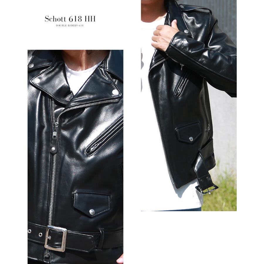 Schott N.Y.C ショット ダブルライダース 618HH 【USAモデル Schott N.Y.C ショット ダブルライダース 618HH 【USAモデル