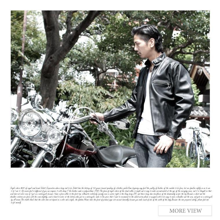 Schott N.Y.C ショット シングルライダース 641 【USAモデル Schott N.Y.C ショット シングルライダース 641 【USAモデル