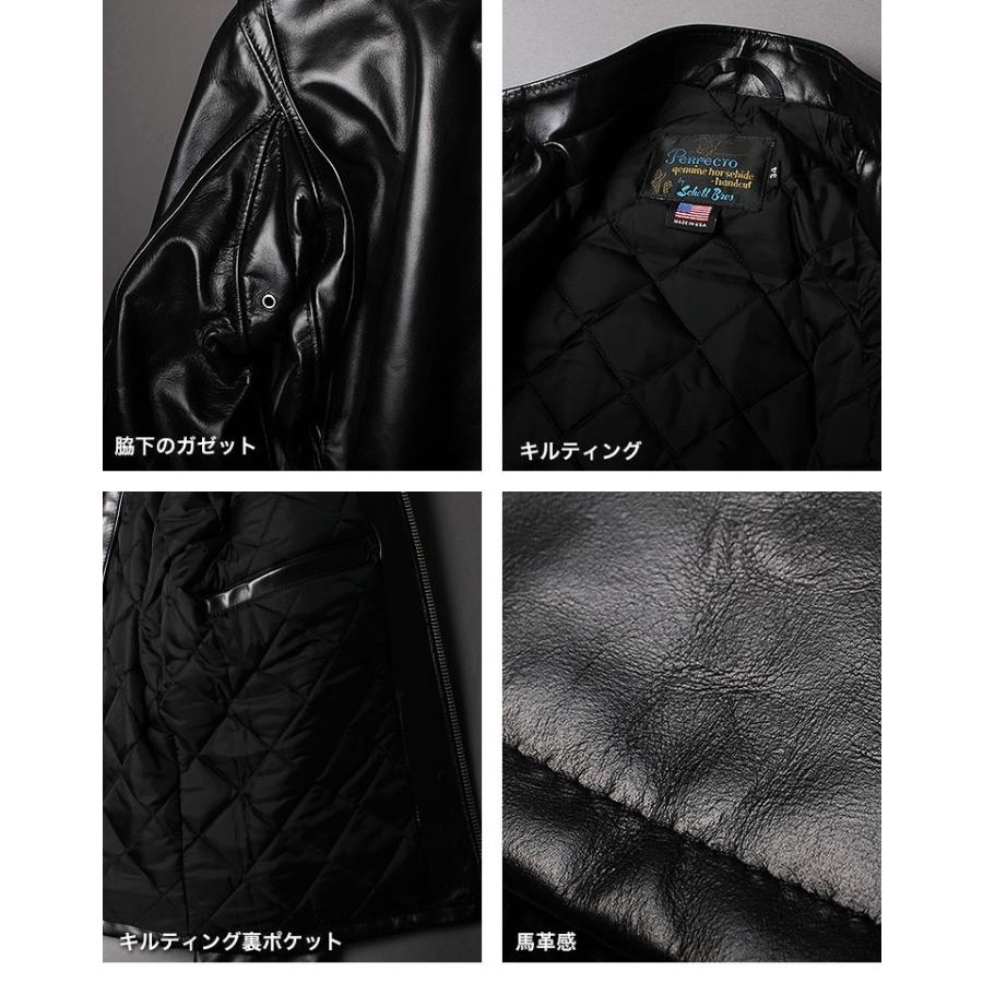 Schott N.Y.C ショット 馬革 シングルライダース 641HH 【USA Schott N.Y.C ショット 馬革 シングルライダース 641HH 【USA