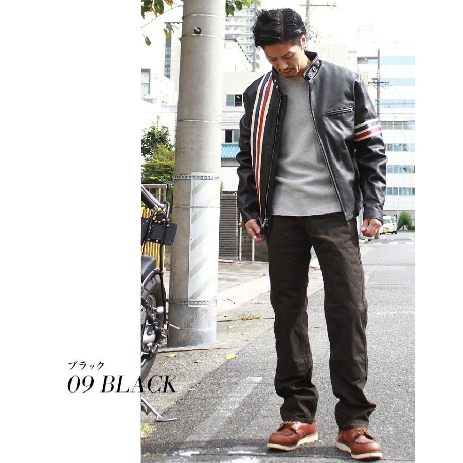 Schott ショット ライン入りシングルライダース 671 【USAモデル】 【クーポン対象外商品】 | Schott N.Y.C | 10