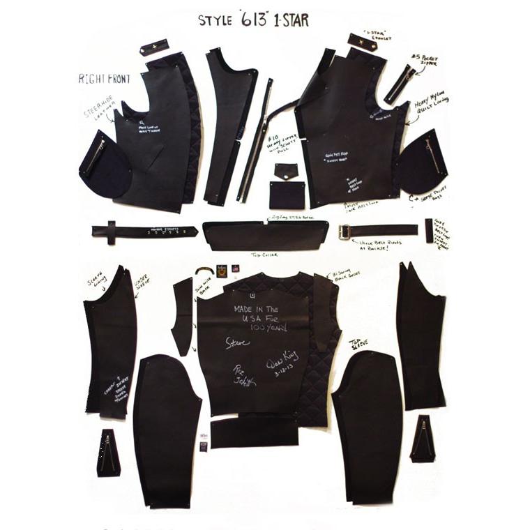 【ポイント10倍】Schott ショット 228US LAMB RIDERS JACKET ラム ダブルライダース 7525の画像