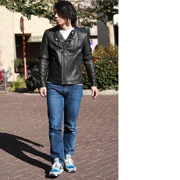 Schott N.Y.C ショットNO COLLAR LAMBSKIN RIDERS ノーカラー 