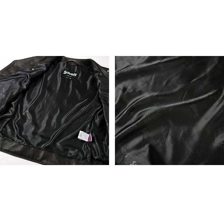 Schott N.Y.C ショットNO COLLAR LAMBSKIN RIDERS ノーカラー 