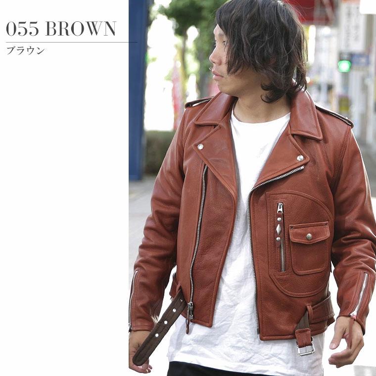 Schott N.Y.C（ショット） Schott ニューネイキッド Dポケット ダブル