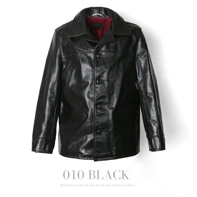 Schott レザーカーコート　USA製 Schott(ショット) / カーコート/573/USA製/コート/40/レザー/BLK