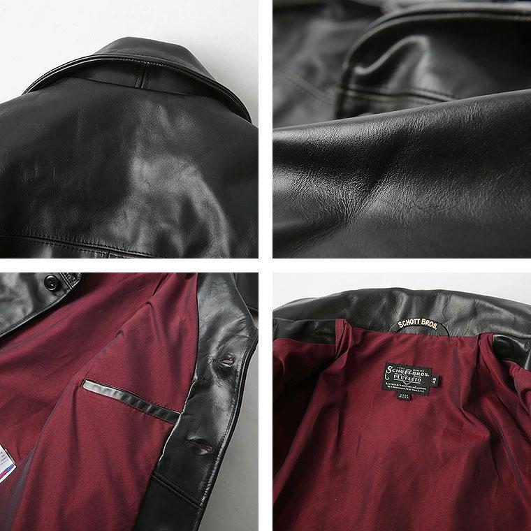 Schott N.Y.C（ショット） 【ポイント10倍】Schott レザーカーコート