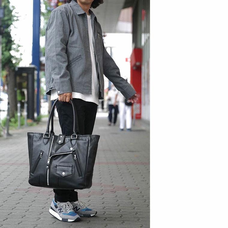 Schott ショット RIDERS TOTE BAG ライダース トートバッグ 革カバン ワンスター 通勤 通学 バッグ カバン 鞄 3119054 2025 7824976008の画像