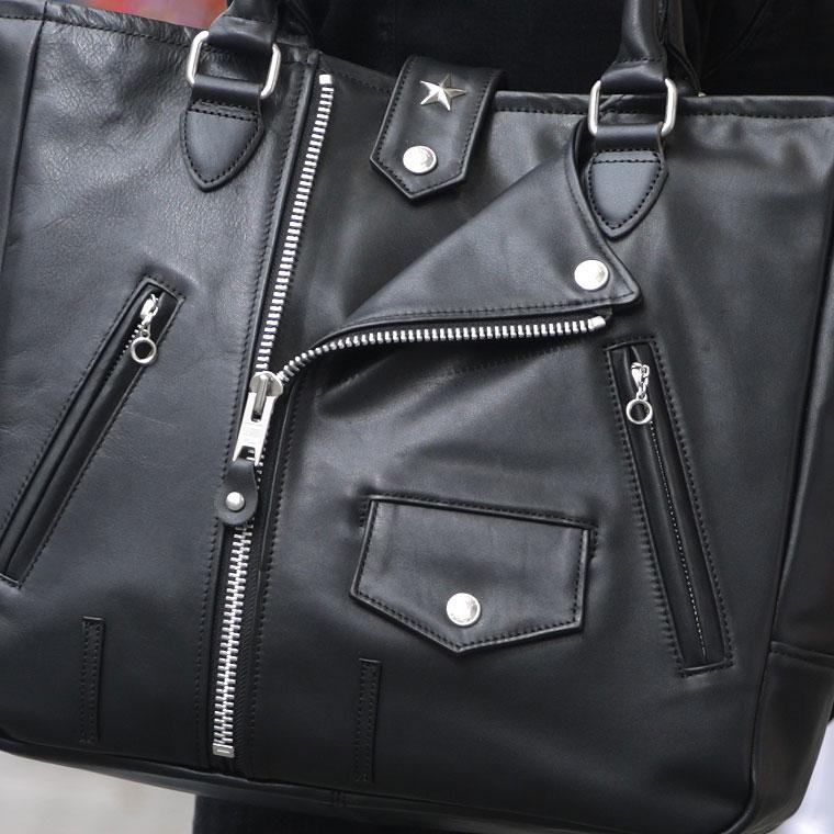 Schott ショット RIDERS TOTE BAG ライダース トートバッグ 革カバン ワンスター 通勤 通学 バッグ カバン 鞄 3119054 2025 7824976008の画像