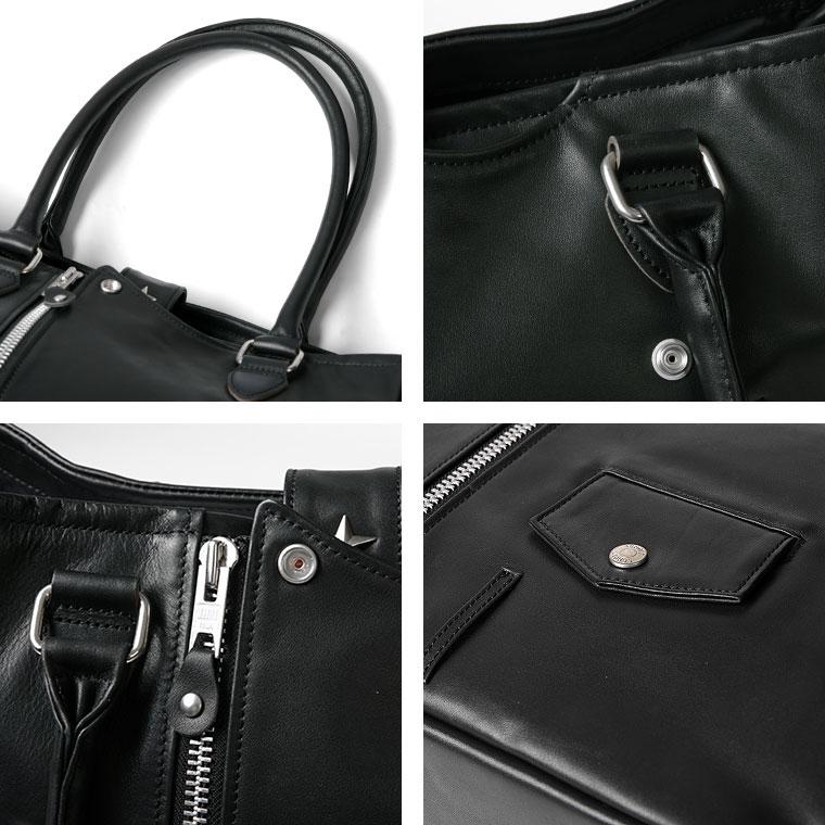 Schott ショット RIDERS TOTE BAG ライダース トートバッグ 革カバン ワンスター 通勤 通学 バッグ カバン 鞄 3119054 2025 7824976008の画像