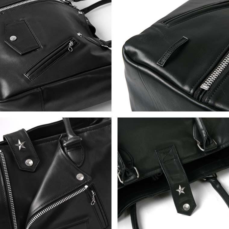 Schott ショット RIDERS TOTE BAG ライダース トートバッグ 革カバン ワンスター 通勤 通学 バッグ カバン 鞄 3119054 2025 7824976008の画像