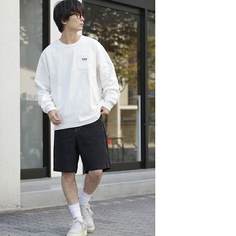 Schott N.Y.C（ショット） Schott ヒッコリーパンツ ショートパンツ
