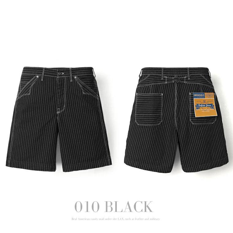 atlast butcher products ヒッコリーショーツ34 Schott N.Y.C（ショット） Schott ヒッコリーパンツ ショートパンツ