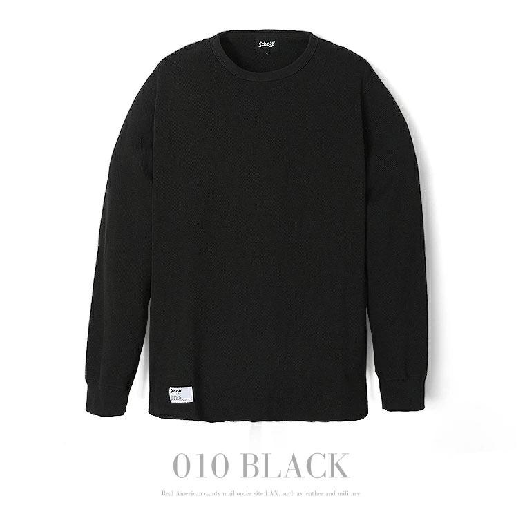 Schott N.Y.C（ショット） Schott LS HONEYCOMB CREWNECK T ハニカム