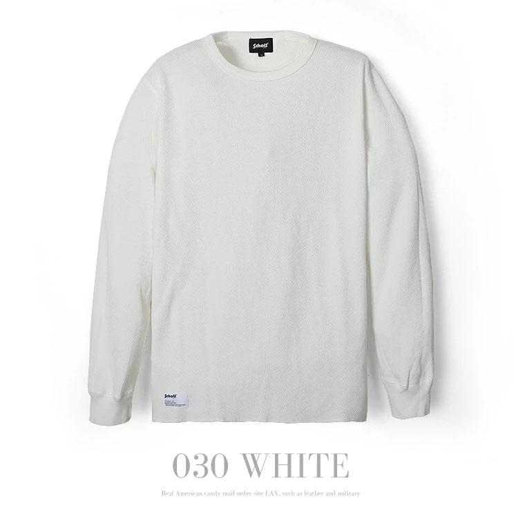 Schott N.Y.C（ショット） Schott LS HONEYCOMB CREWNECK T ハニカム