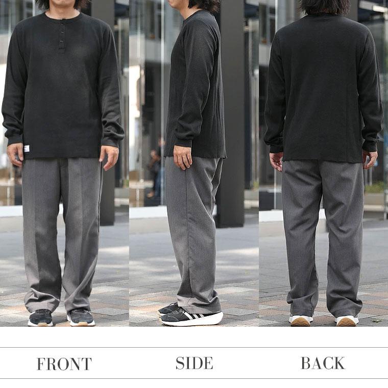 Schott N.Y.C（ショット） Schott LS HONEYCOMB HENRYNECK T ハニカム