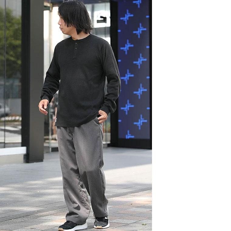 Schott N.Y.C（ショット） Schott LS HONEYCOMB HENRYNECK T ハニカム