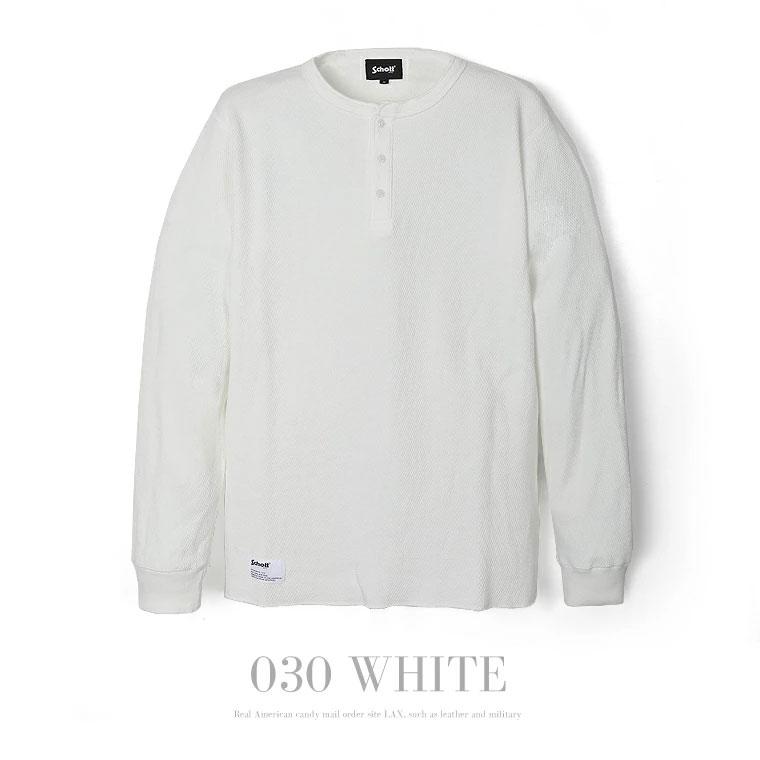 Schott N.Y.C（ショット） Schott LS HONEYCOMB HENRYNECK T ハニカム