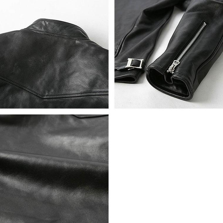 Schott ショット シングルライダース カフェレーサー シープ アウター レザージャケット シングルライダース 革ジャン 3111052 7823950078 7825950011の画像