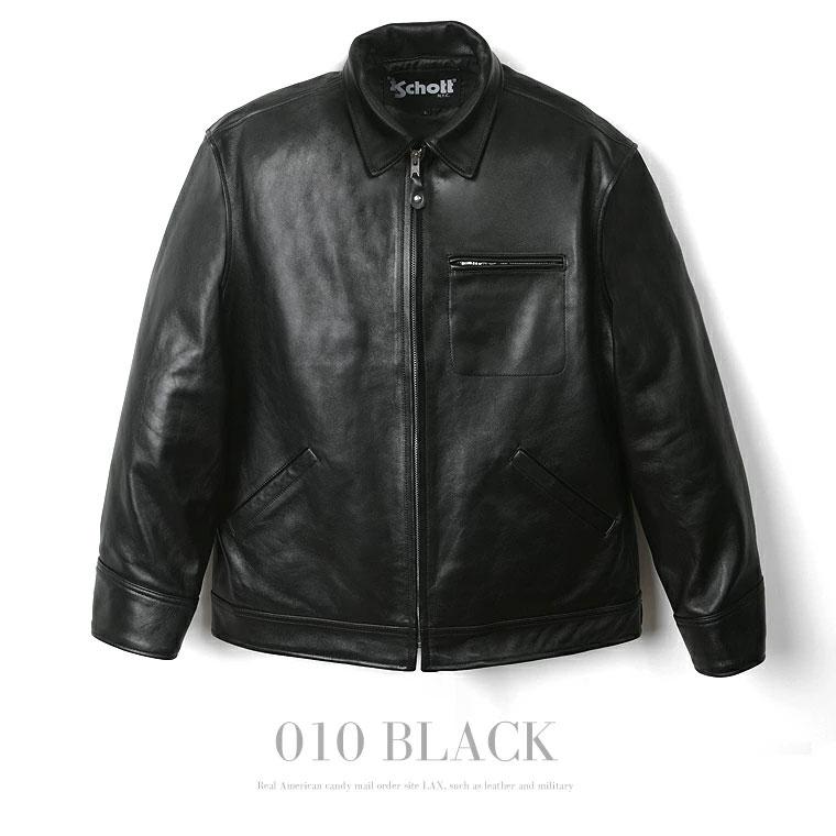 【ポイント10倍】Schott ショットラムレザー トラッカージャケット襟付き レザージャケット 3121034 7823950120 7825950014 革ジャン シングルライダース 羊革の画像