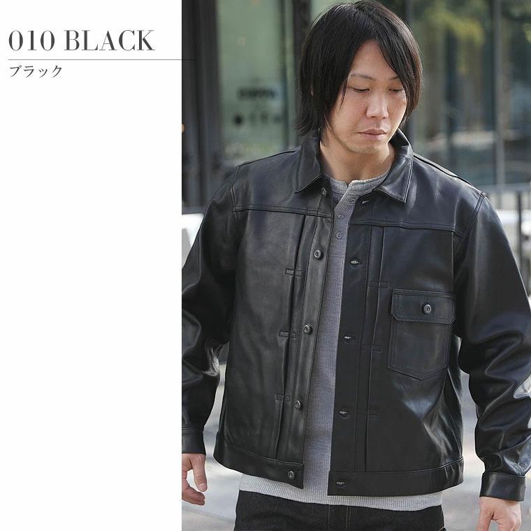 Schott ショット SHEEP LEATHER 1st TRACKER JACKET シープレザー1stトラッカージャケット 革ジャン ワーク Gジャン 7823150012 7825950015の画像
