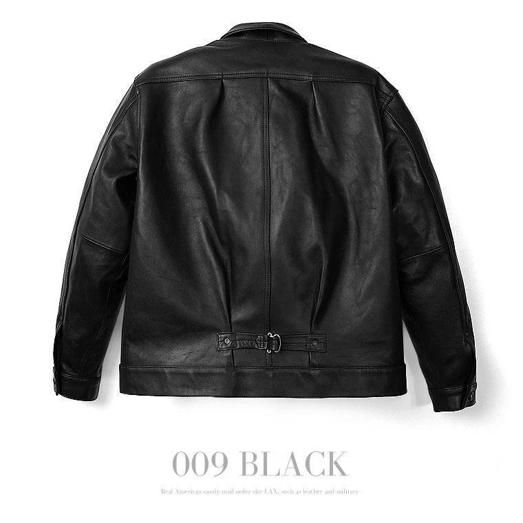 Schott ショット SHEEP LEATHER 1st TRACKER JACKET シープレザー1stトラッカージャケット 革ジャン ワーク Gジャン 7823150012 7825950015の画像