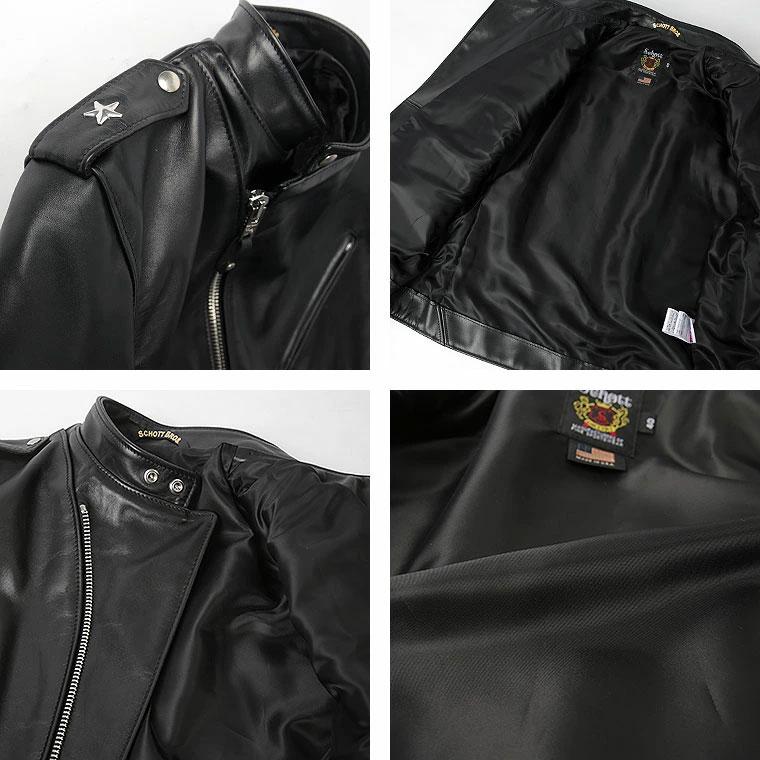Schott ショット 603UST 7670 STAND ONESTAR スタンドワンスター ライダースジャケット  シングルライダース アメカジ 牛革 カウレザー 7822950009  7825950021の画像