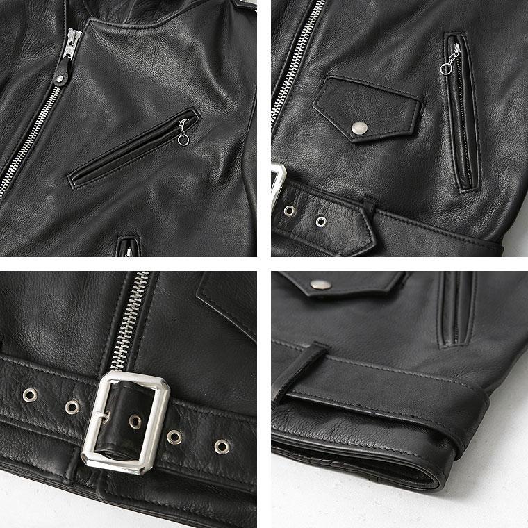 Schott ショット 503HDT HOODED ONESTAR フードワンスター レザー フルジップ パーカー 革ジャン レザーパーカー フード バイカー 本革  7823950106  7825950024の画像