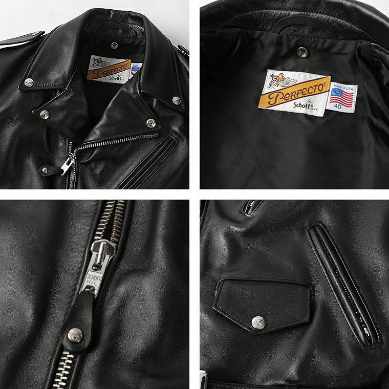 Schott ショット 618US RIDERS ダブルライダース 牛革 レザーライダース 革ジャン レザージャケット ダブル アメリカ製 7825950058 ライダース 本革 革の画像