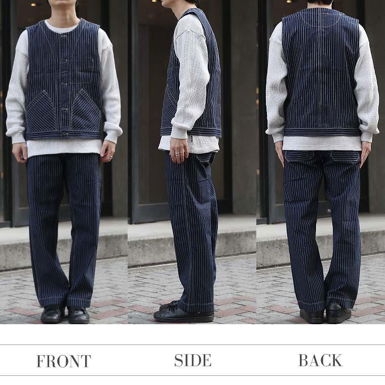 【美品】 SCHOTT ショット ヒッコリーデニム ベスト ブラック L Schott N.Y.C（ショット） Schott #7825957001(3122067) オールド
