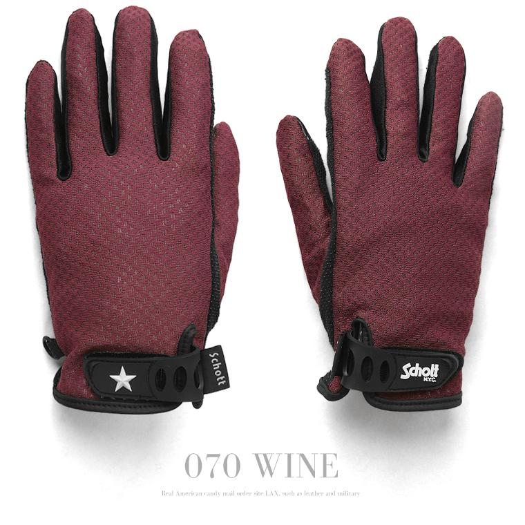 Schott N.Y.C（ショット） 【ポイント10倍】Schott SUMMER GLOVE