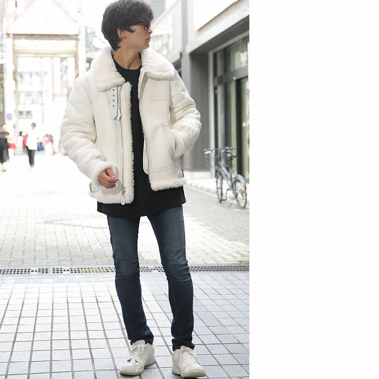 B　ホワイトジャケット 楽天市場】フライトジャケット B-3（カラーホワイト）（コート