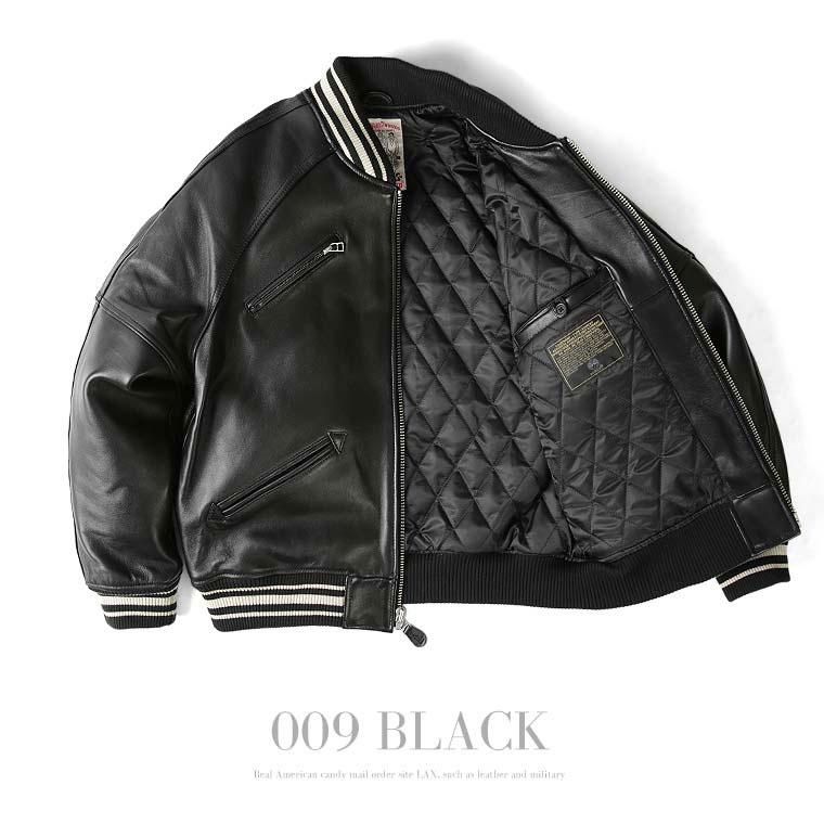【ポイント10倍】AVIREX アビレックス バーシティジャケット 羊革 VARSITY JACKET 6181032 7834950015の画像