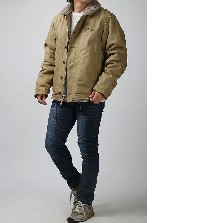 AVIREX（アヴィレックス） N-1 デッキジャケット フライトジャケット