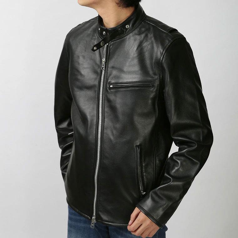 KTM 　Retro Grade 羊革　シングルライダース黒Ｍ　美品 Retro Grade 羊革シングルライダース SHEEPSKIN SINGLE RIDERS メンズ