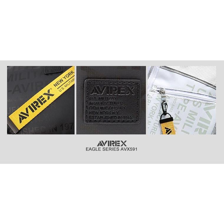 【ポイント10倍】AVIREX avirex アビレックス スーパーホーネット ボディバッグ　AVX591  新色追加 オレンジ