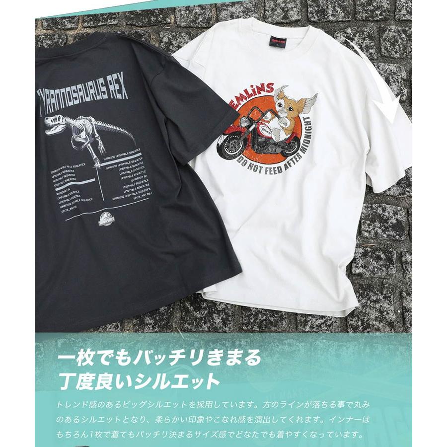 ムービー プリント Tシャツ メンズ ヴィンテージ 加工 古着 大人 ワン