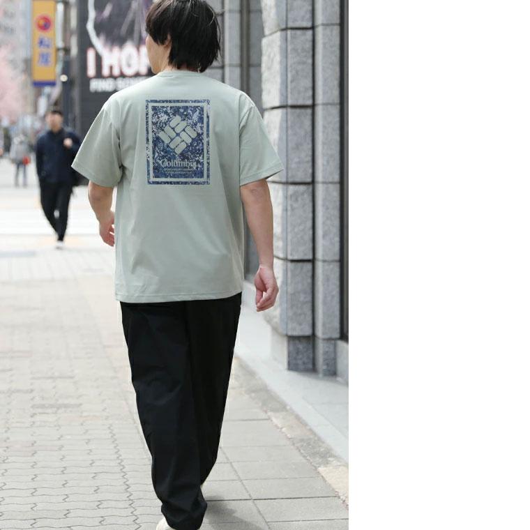 Columbia コロンビア Ｔシャツ ヤハラフォレストグラフィック 半袖Tシャツ プリント バックロゴ 登山 ハイキング キャンプ フェス 夏 PG5174 2026 | Columbia | 09