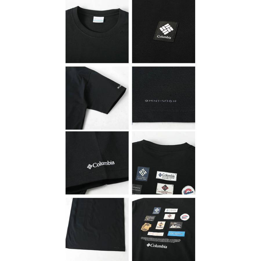 Columbia コロンビア Ｔシャツ スタックブルックグラフィック Tシャツ 半袖Tシャツ プリント バックロゴ 登山 ハイキング キャンプ フェス 夏  PG7093 | Columbia | 19