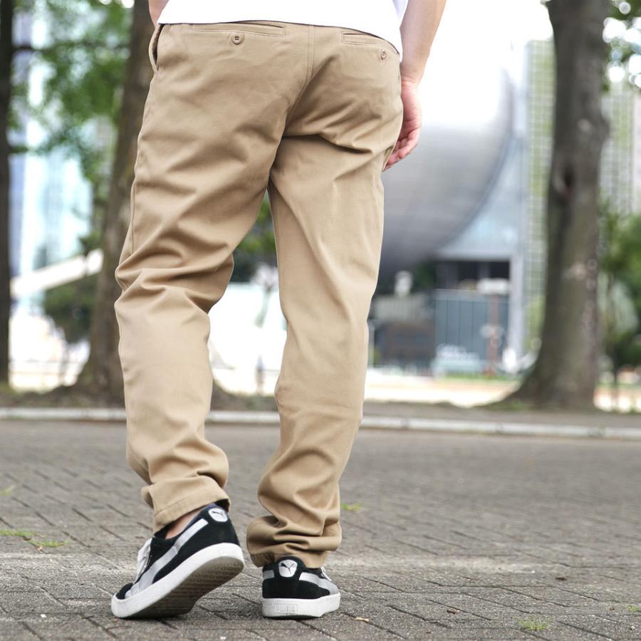 【ポイント10倍】暖パン デニム チノパン メンズ  スキニー パンツ チノパン メンズ 防風 ボンディング パンツ ストレッチ チノパン スリムパンツ 細身 黒 |  | 05